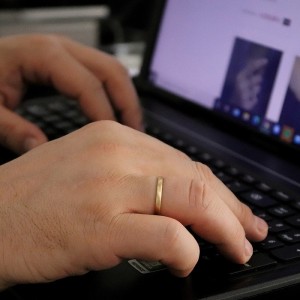 Bombeli 2mm Mat Rose Alyans (Erkek)