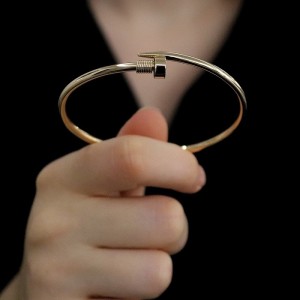 Spiked (Çivili) 3 mm Kelepçe (Sarı)