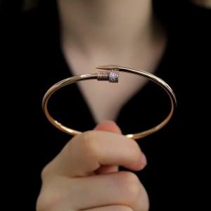 Spiked (Çivili) 3 mm Kelepçe (Rose)