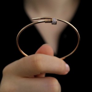 Spiked (Çivili) 2 mm Kelepçe (Rose)