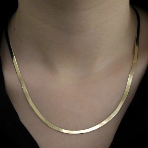 İtalyan Ezme Zincir 4mm