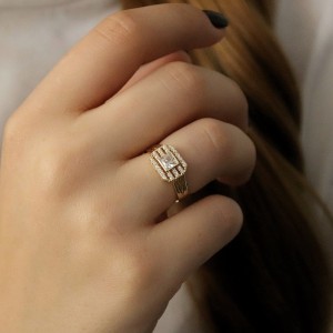 Zirconia Baget Yüzük