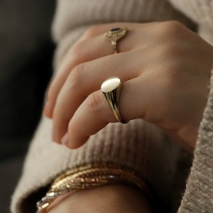 Round Şövalye Yüzük