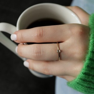 Mini Baguette Yüzük