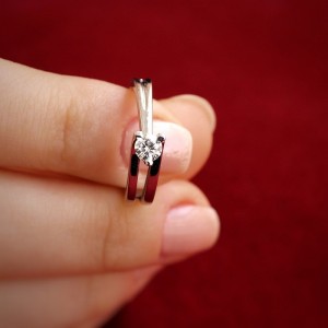 0,24 Karat Pırlanta Tektaş Yüzük