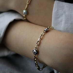 Göz Boncuklu Ataç Bileklik