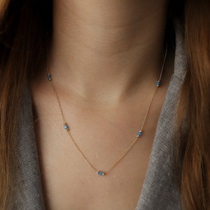 Turquoise Dorika Zincir