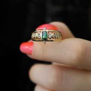 Princess Green Yüzük