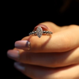 0.24 Karat Pırlanta F Color Yüzük