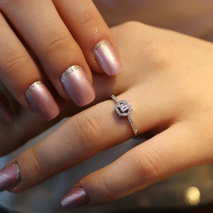 0.16 Karat Pırlanta E Color Yüzük