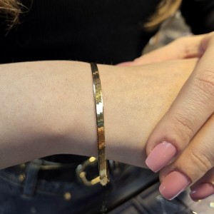 İtalyan Ezme Bileklik 4mm