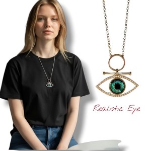Realistic Eye Kolye