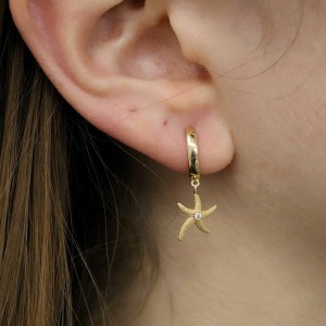 Starfish Küpe